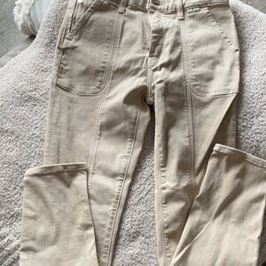 NWOT MAVI JEANS, Size 27” waist, tan